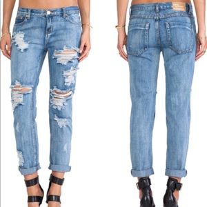 One teaspoon distressed boyfriend jeans